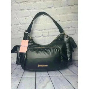 Juicy Couture Timeless Hobo Liquorice Black Purse NEW NWT